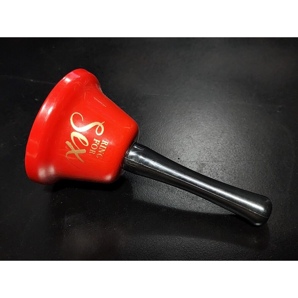 Ring for Sex Bell Novelty Adult Gag Gift Stocking Stuffer Valentine's Present - Picture 2 of 11